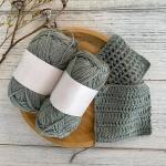 Alkaliproof Crochet Linen Tape Yarn Ball Anti Bacteria Recyclable