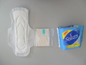 Quality High Absorbency Female Hygiene Sanitary Napkin Diaper With Breathable PE Film wholesale