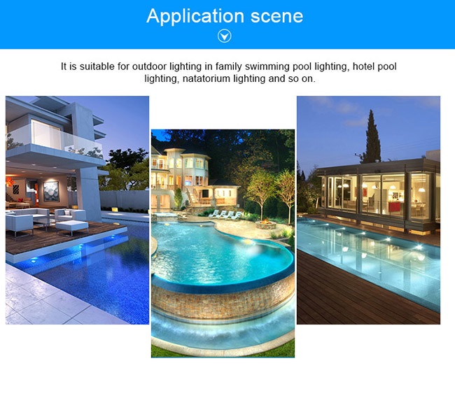 MINI 3W Switch control Swimming pool light, pool light underground IP68 12V Spot light