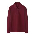 Oem Factory Manufacturer Custom Logo Cotton Turn Down Collar Shirt Pure Color