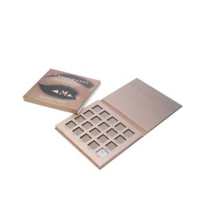 Quality CMYK 4C Empty Magnetic Palette Magnetic Flip Box Water Varnishing wholesale