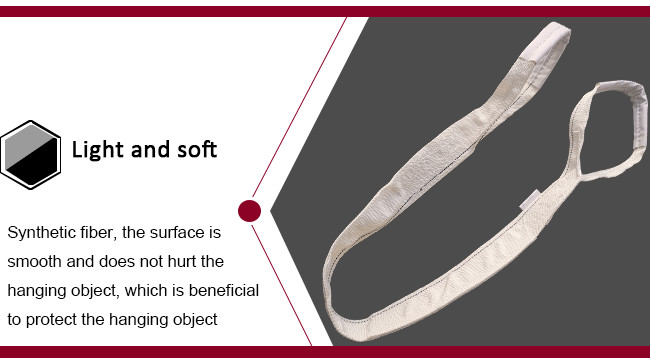30MM Width Industrial Lifting Slings Flat Woven Webbing Sling TUV Certification