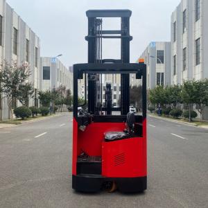Quality Full Electric Reach Forklift Truck 1.5t 3m Steering Wheel Cds 1530 Battery Reach Jack wholesale