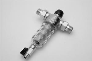 Quality Anti Rust Pre Sediment Water Filter Self - Cleaning Full Copper Nickel Plating wholesale