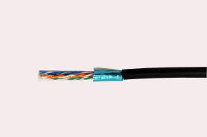 Quality Outdoor Shielded Type CMX Cable , Category 6 Ethernet Cable Pass Fluke 1800 Test wholesale