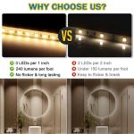 8mm10mm 60leds 3000K4000K6500K DC12V24V Warm White Natural White Die-Cutting