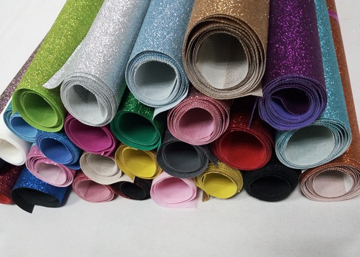 Prevalent Fashion Wallpaper Glitter Material 50m With Coating Backing