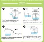USB Airwash Humidifying Air Purifier Aroma Diffuser