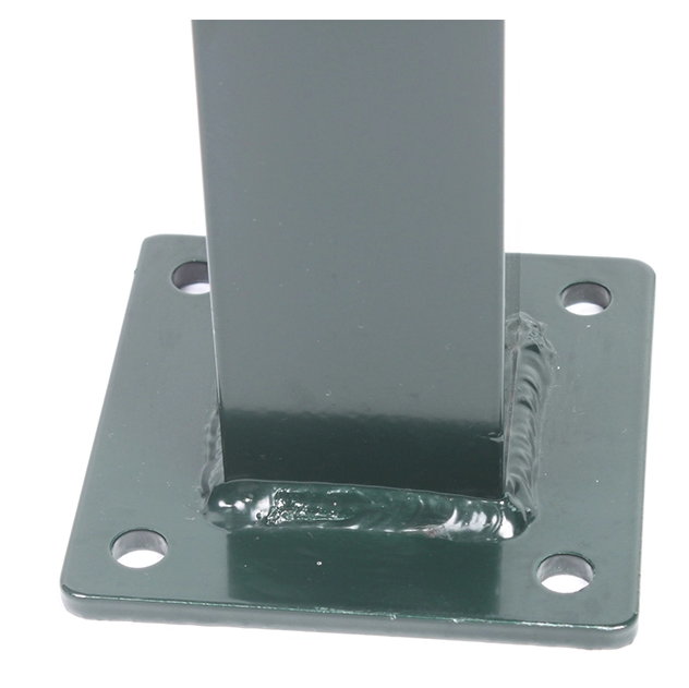 Nonstandard Hot Dipped Galvanized Metal Welding Fencing Steel Fence Post Support Base