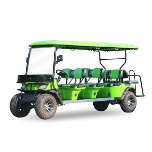 Quality 72V Hunter Custom Electric Golf Carts Eight Passenger 850KG Weight wholesale