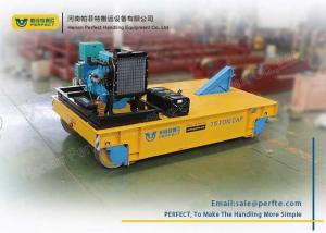 Quality Heavy Material Transfer Cart Curved Rails Moving Flat Car Save Labor Force wholesale