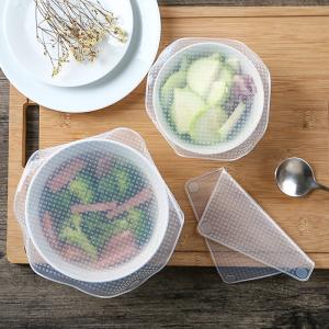 Quality Food Grade Wrap Suction Seal Silicone Food Cling Film wholesale