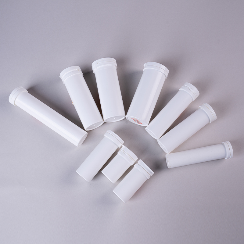 Other Personal Care 80ml Custom White Desiccant Candy Packaging Tube with Spring Cap