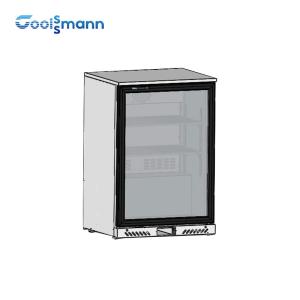Quality Beverage Counter Backbar Cooler LED Control Cold Under Bottle Fridge wholesale