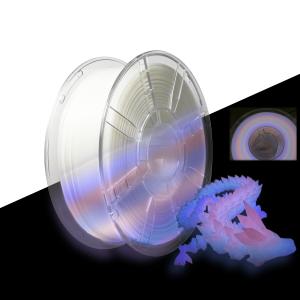 Quality 3D Printed Filament High Strength 1.75mm Glow Rainbow PLA filamentnt wholesale