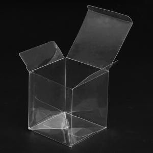 Quality PET PVC PETG Biodegradable 4mm Clear Plastic Folding Boxes wholesale