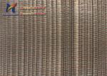 1.0mm 3m Laminated Glass Metal Mesh Corridor Wall Covering