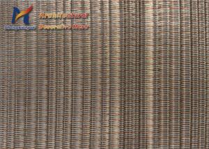 Quality 1.0mm 3m Laminated Glass Metal Mesh Corridor Wall Covering wholesale