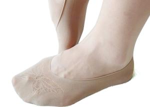 Quality Summer Liner Thin Low Cut Invisible Socks / Ladies Invisible Shoe Socks wholesale