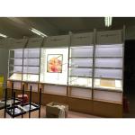 3mm MDF Skincare Display Shelves For Cosmetic Shop Monomer Design