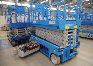 Quality GTJZ 14m 300kg Hydraulic Lifting Platform Manganese Steel Mobile Aerial Platform wholesale