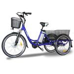 36V 10Ah Lithium Battery 3 Wheel Electric Tricycle Foldable Electric Trike For