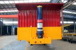3 Axle Hydraulic Cylinder Tipper Dump Semi-Trailer 9000*2500*1600 mm Customerize