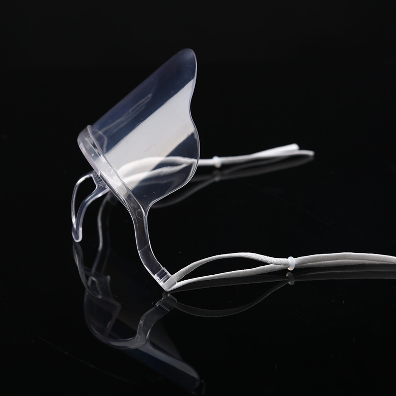Anti Fog Transparent Plastic Face Mask For Restaurant