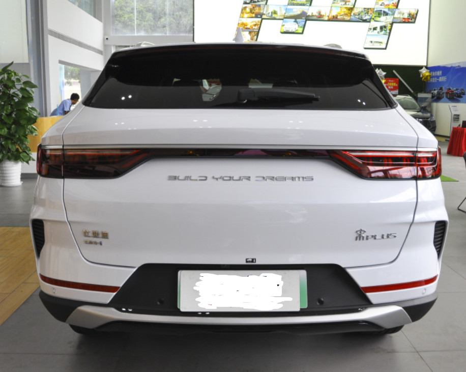 BYD Song Plus 2022 EV Flagship Version Compact SUV With 5 Door 5 Seat