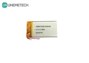 Quality 3.7V Lipo Rechargeable Battery 372328 3.7V 200mAh Li ion Polymer Battery for Electronic Products wholesale
