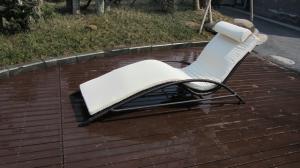 Quality Modern Rattan Sun Lounger , 2000x700x800mm Size Chaise Lounge wholesale