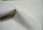 Purity Cotton Twill Fabric / Grey Herringbone Fabric With Soft Touch