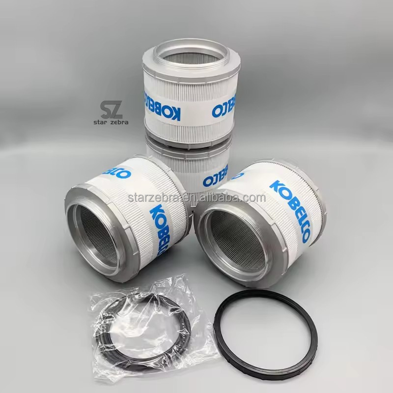 YN52V02011P1 YN52V01011P1 YN52V01021P2 YN52V01021P1 Hydraulic Oil Filter Element for Kobelco SK210-8 from Stock