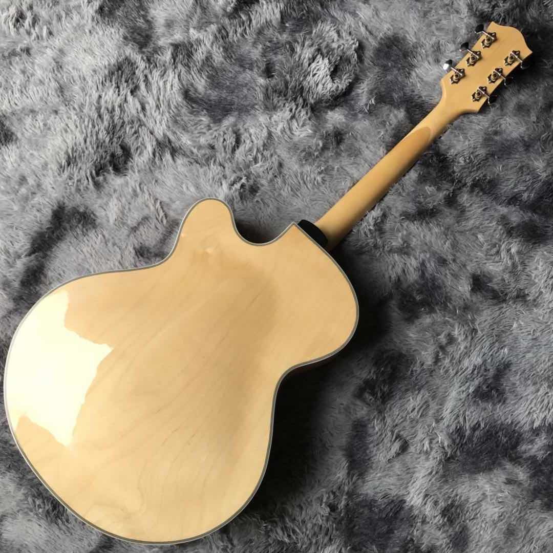 2020 New Godin Style Model Custom Grand 5th Avenue Jazz Electric Guitar in Natural