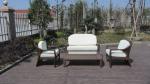 European Style Hand-Woven Outdoor Rattan Furniture Sofa Chair