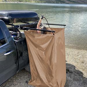 Quality Outdoor Privacy Car Shower Awning Portable Waterproof Car Side Shower Tent wholesale