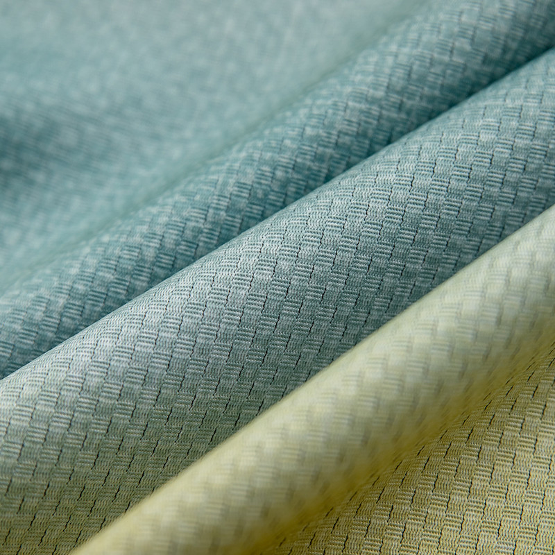 Thermal Insulation Polyester Curtain Fabric 90% Window Blackout Shade Fabric Cloth