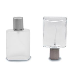 Quality Custom Square Perfume Bottle 30ml 50ml 100ml Clear Color Perfume Glass Bottles wholesale