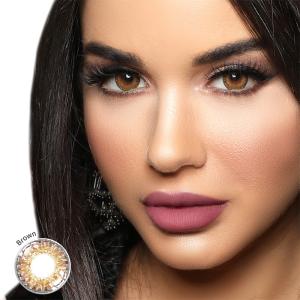 Quality Color Changing Prescribed Colored Contacts Brown Eye Lens 8.5mm wholesale
