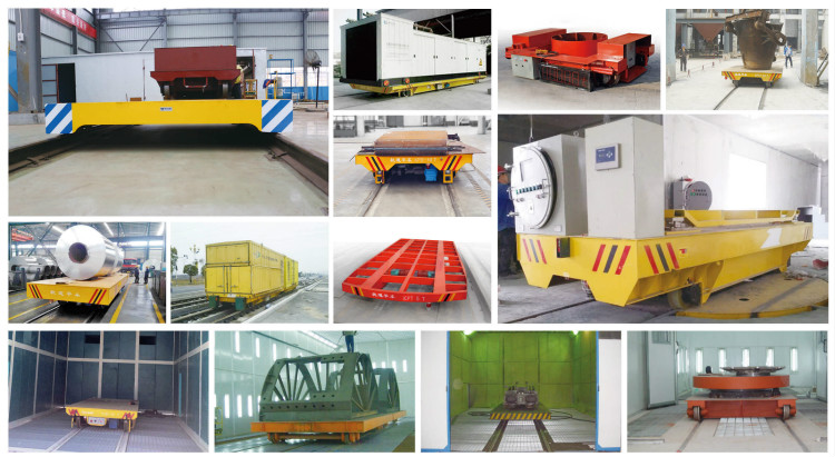 high quality electric Agv transfer cart for factory material handling
