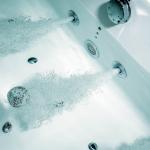 Sanitary Grade Acrylic Massage Bathtub M1787 Alkali Free 3C Certificate