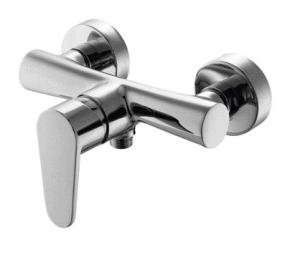 Quality Chromed Surface Mounted Shower Mixer Faucet Scratches Resistant wholesale
