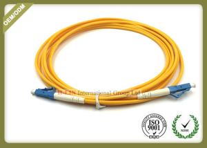 Quality LC UPC Fiber Optic Patch Cord High Return Loss For Jumper Connection wholesale