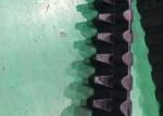 75mm Wide Rubber Fiber small snowmobile track 68 Links