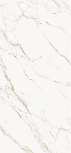 Quality White SOFITEL Gold Marble Slab Tile 1600*3200mm For Living Room wholesale