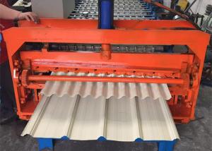 Quality Color Coated Metal Sheet Rolling Machine , Smart Metal Roofing Roll Former wholesale
