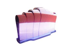 Quality Indoor Soft Flexible LED Displays Module P4 60x30 Dots Rgb Video Wall Panel wholesale