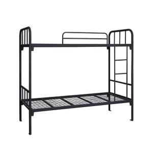 Quality Double Decker Metal Frame Bunk Beds Twin Over Twin wholesale
