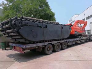 Quality Wetland Amphibious Pontoon Multi Purpose Specical Equipments Construction Purpose wholesale