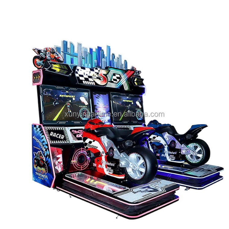 5DX Super Bike Motorcycle Racing Arcade Machine Cabinet 2 Player